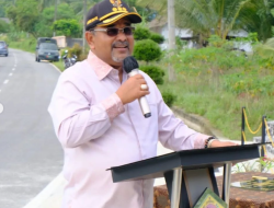 Bupati Karimun resmikan Tugu Pancasila Desa Lubuk Kampung Pancasila