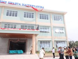 Bupati Karimun meresmikan Pusdiklat Graha Syukur Bahagia dan SMP Swasta Maitreyawira Karimun