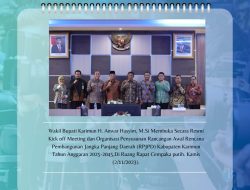 Kick Off Meeting dan Organisasi Penyusunan RPJPD Kabupaten Karimun Tahun Anggaran 2025-2045.